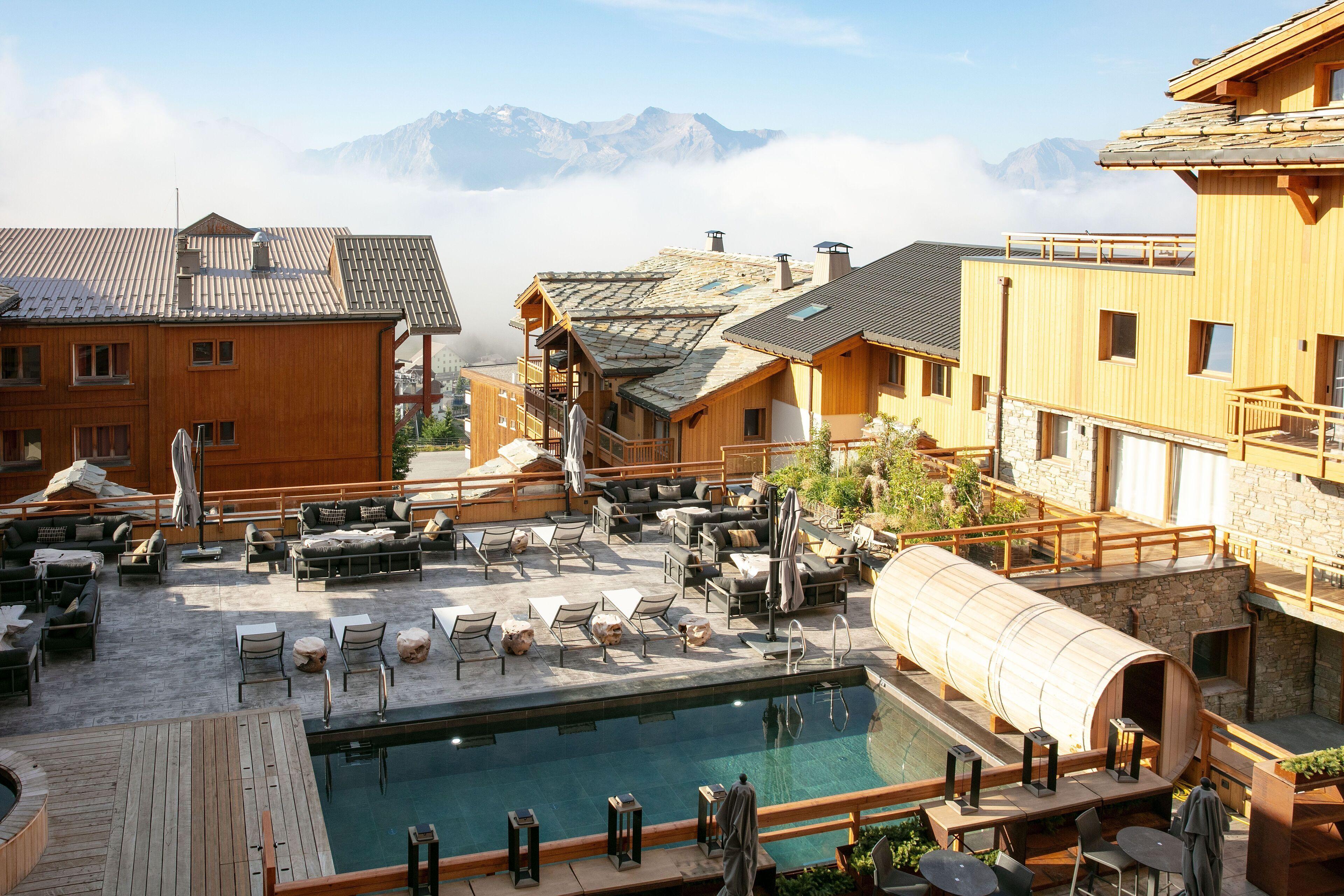 Royal Ours Blanc Boutique Hotel & Spa Alpe d'Huez Eksteriør bilde