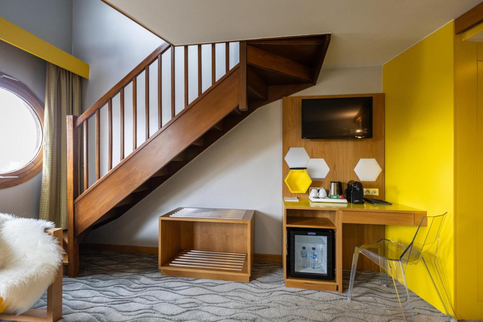 Royal Ours Blanc Boutique Hotel & Spa Alpe d'Huez Rom bilde